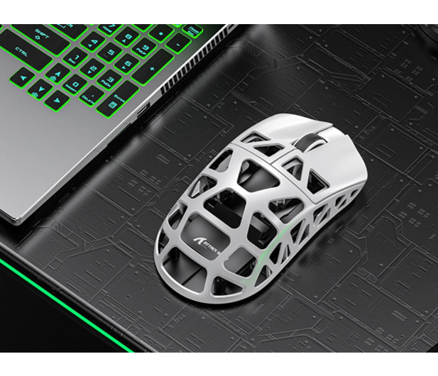 Attack Shark R3 Magnesium Alloy 8kHz/26kDPI PAW3395 biała - 1545127 - zdjęcie 3